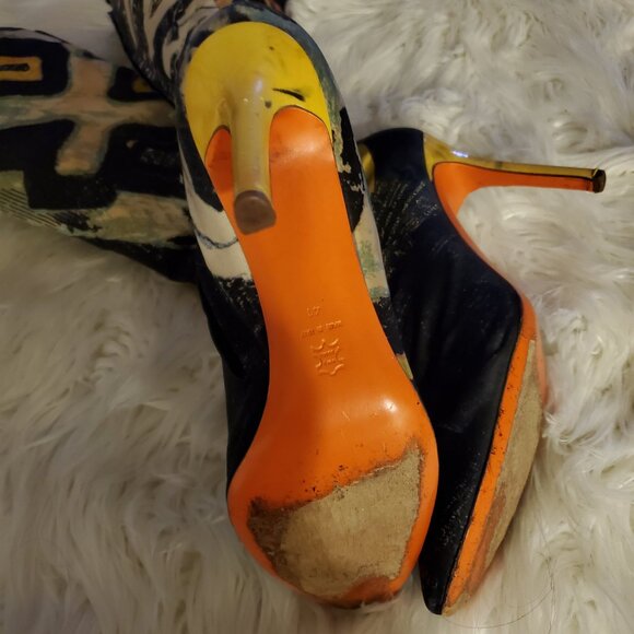 Roberto Cavalli boots size 41 3818 0307L - Picture 7 of 9